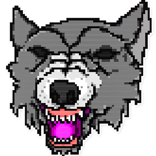 🐺 Стикер «HotlineMiami» для Telegram