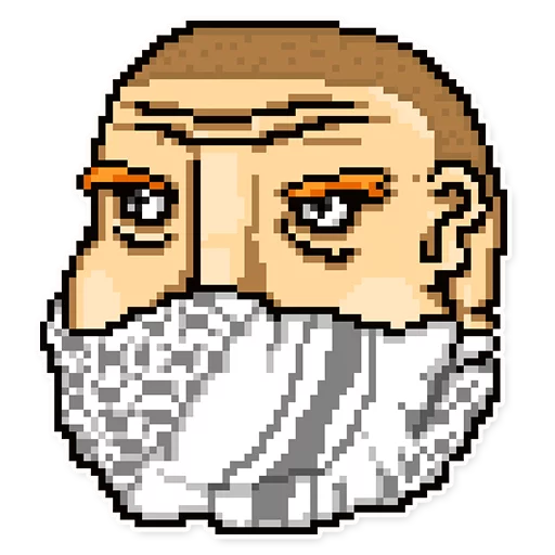 😷 Стикер «HotlineMiami» для Telegram