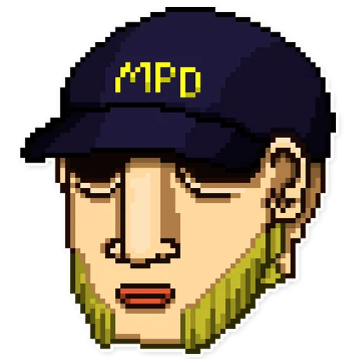 😶 Стикер «HotlineMiami» для Telegram