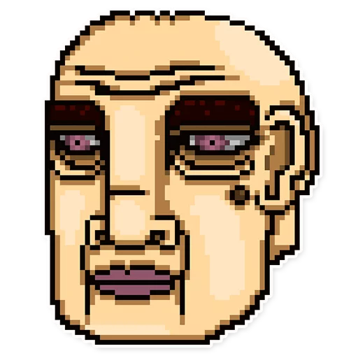 😞 Стикер «HotlineMiami» для Telegram