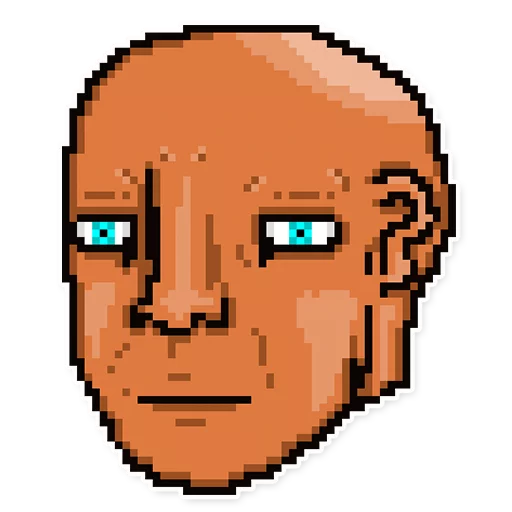 😐 Стикер «HotlineMiami» для Telegram