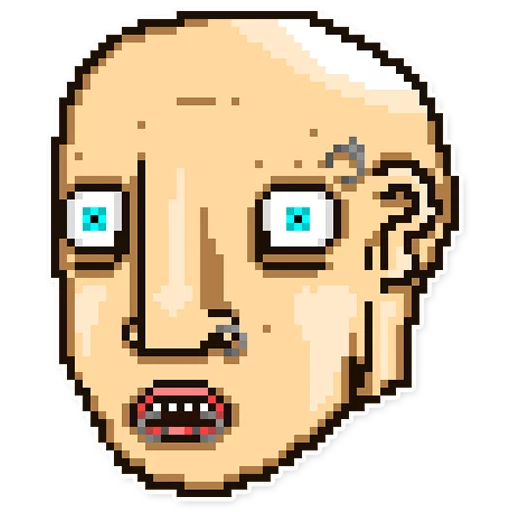 😱 Стикер «HotlineMiami» для Telegram