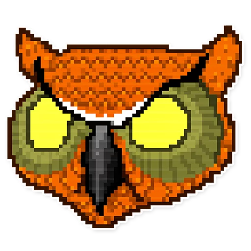 👿 Стикер «HotlineMiami» для Telegram