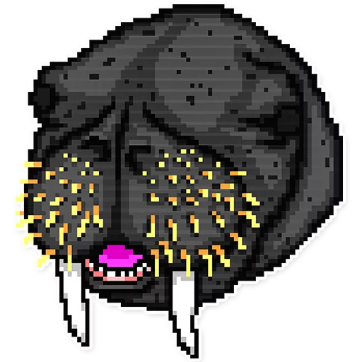 🐧 Стикер «HotlineMiami» для Telegram