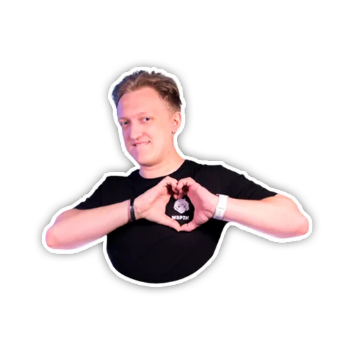 🖤 Стикер «Варпачик» для Telegram