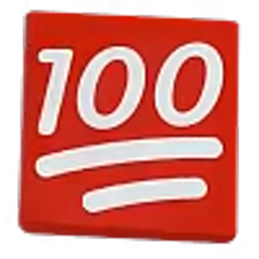 💯 Эмодзи «Plastic Cube» для Telegram