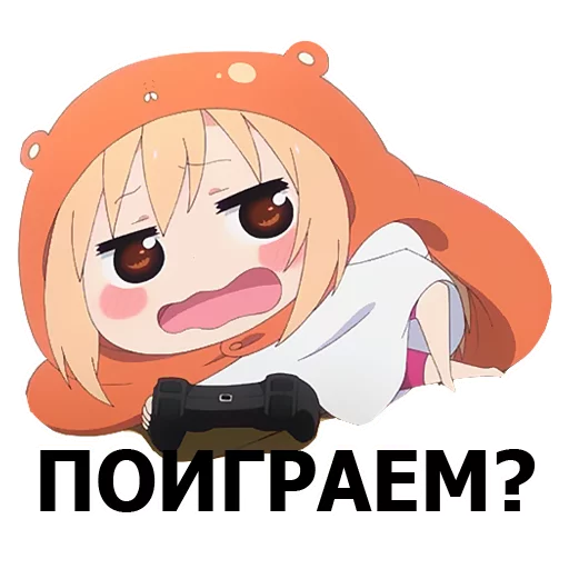 😊 Стикер «? WTF anime» для Telegram