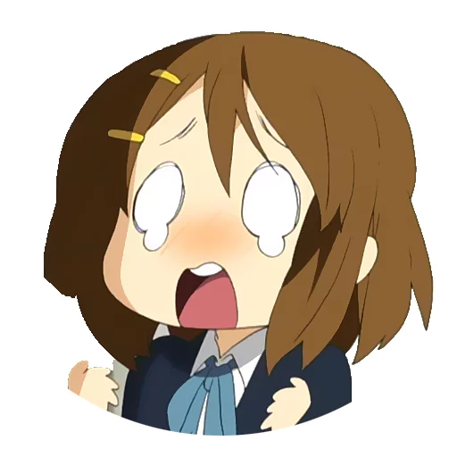😱 Стикер «? WTF anime» для Telegram