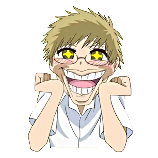 😂 Стикер «? WTF anime» для Telegram