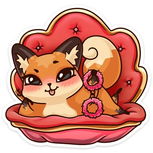 🍑 Стикер «wtf !? &» для Telegram