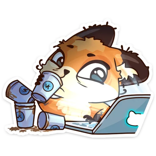 😝 Стикер «wtf !? &» для Telegram