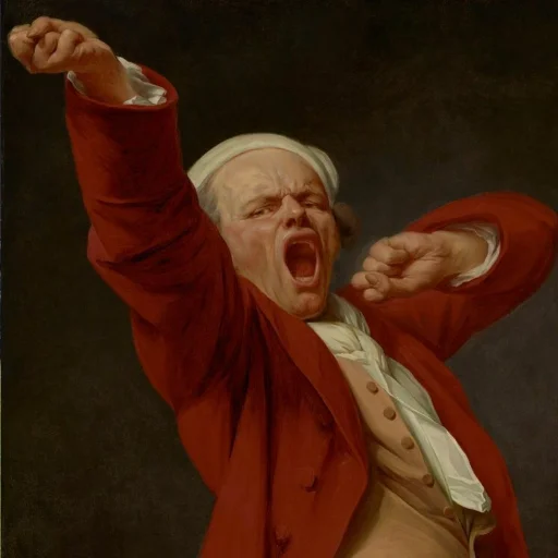 😩 Стикер «WTF Paintings» для Telegram