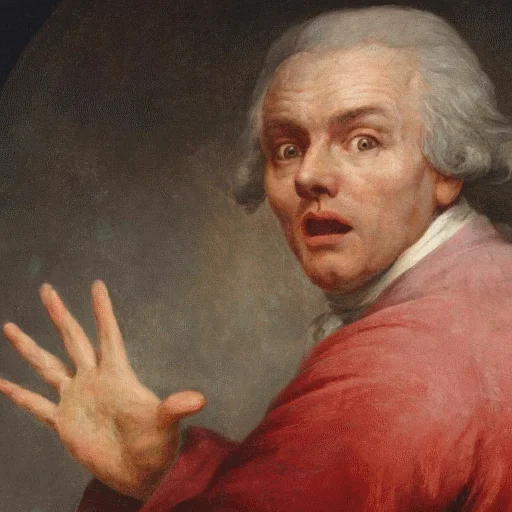 😧 Стикер «WTF Paintings» для Telegram