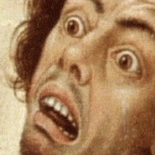 😰 Стикер «WTF Paintings» для Telegram