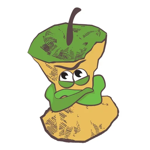 😶 Стикер «WTF» для Telegram