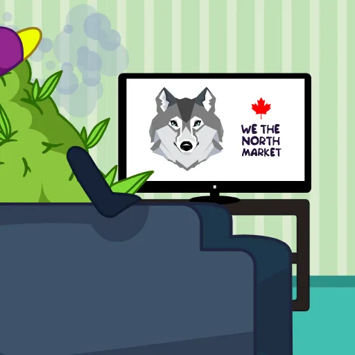 🐺 Стикер «WTN MARKET» для Telegram