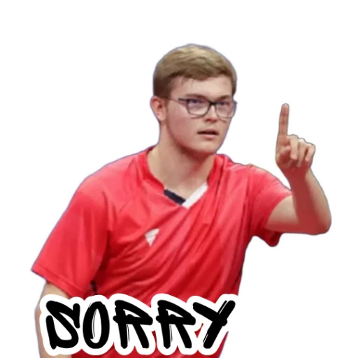 ☝️ Стикер «world table tennis» для Telegram