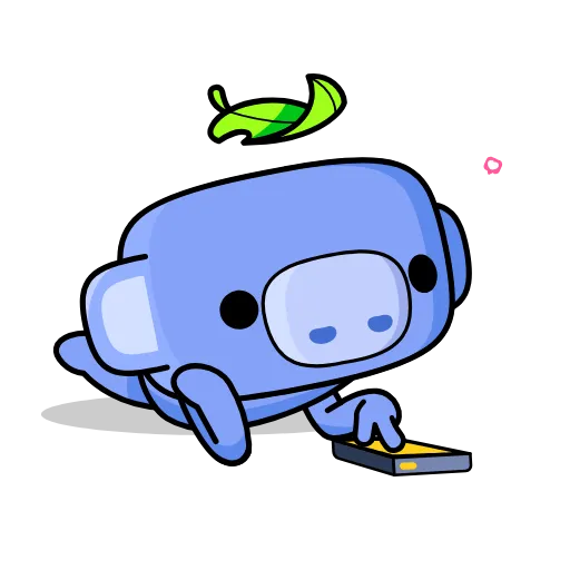🤳 Стикер «Wumpus & Co Daily Routine» для Telegram