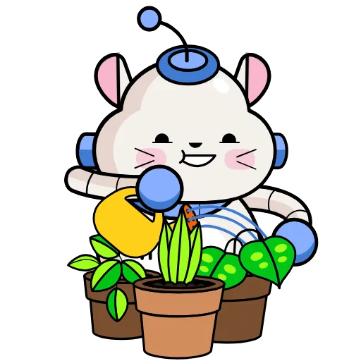 🏡 Стикер «Wumpus & Co Daily Routine» для Telegram