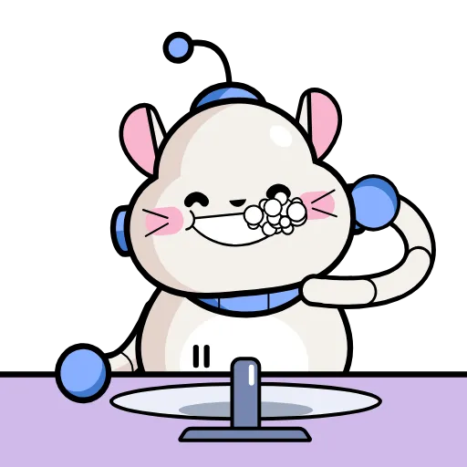 😬 Стикер «Wumpus & Co Daily Routine» для Telegram