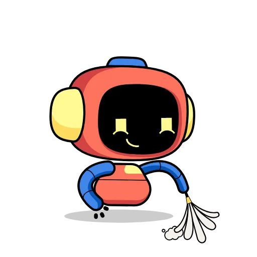 🧹 Стикер «Wumpus & Co Daily Routine» для Telegram