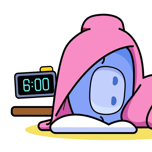 ⏰ Стикер «Wumpus & Co Daily Routine» для Telegram