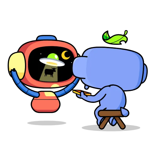 📺 Стикер «Wumpus & Co Daily Routine» для Telegram