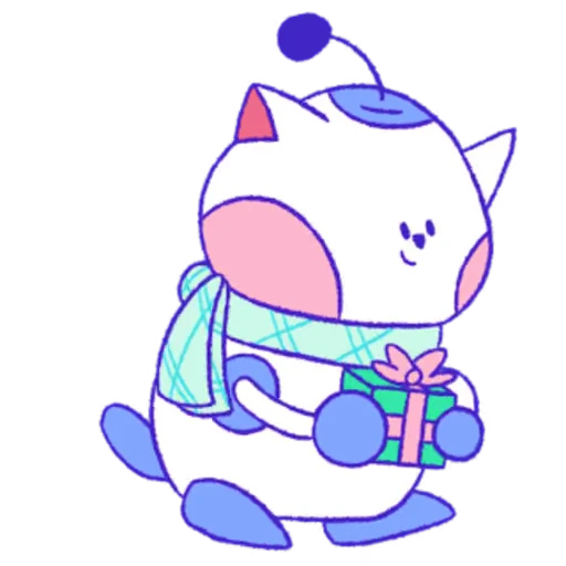 🎁 Стикер «Wumpus & Co Winter Fun» для Telegram
