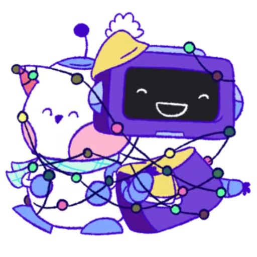💡 Стикер «Wumpus & Co Winter Fun» для Telegram