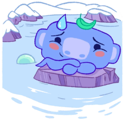 😊 Стикер «Wumpus & Co Winter Fun» для Telegram