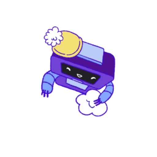 ⚪️ Стикер «Wumpus & Co Winter Fun» для Telegram