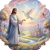 Стикер 41 🙏 Набор эмоджи с «Jesus Иисус»