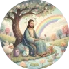 Стикер 14 🙏 Набор эмоджи с «Jesus Иисус»
