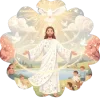 Стикер 3 🙏 Набор эмоджи с «Jesus Иисус»