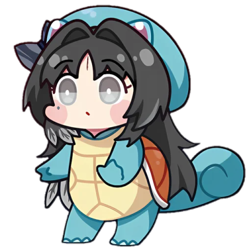 🐢 Стикер «Любимки» для Telegram
