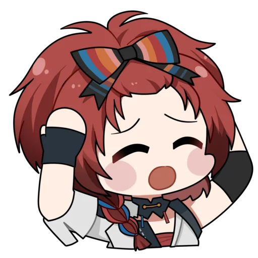 😖 Стикер «wuwadiscord» для Telegram