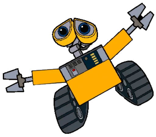 🤗 Стикер «wall-e» для Telegram