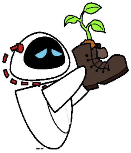 👞 Стикер «wall-e» для Telegram