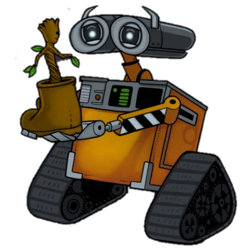 🎍 Стикер «wall-e» для Telegram