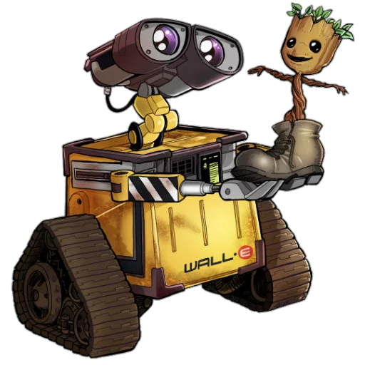 ☘ Стикер «wall-e» для Telegram