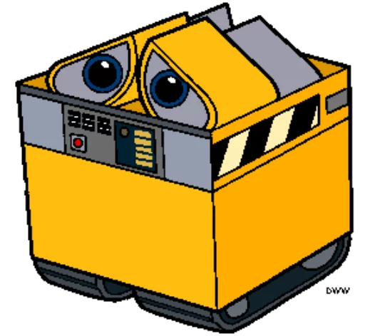 😣 Стикер «wall-e» для Telegram