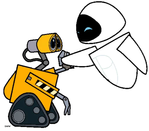 😟 Стикер «wall-e» для Telegram