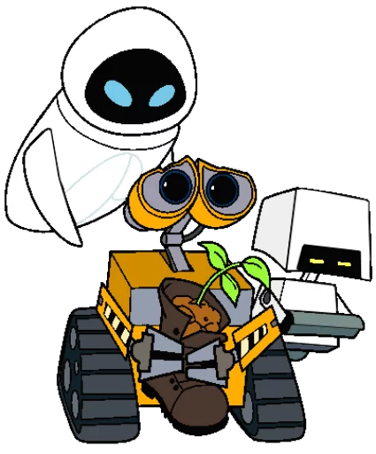 🌱 Стикер «wall-e» для Telegram