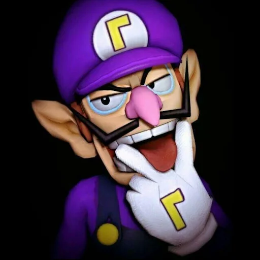 😛 Стикер «Waluigi» для Telegram