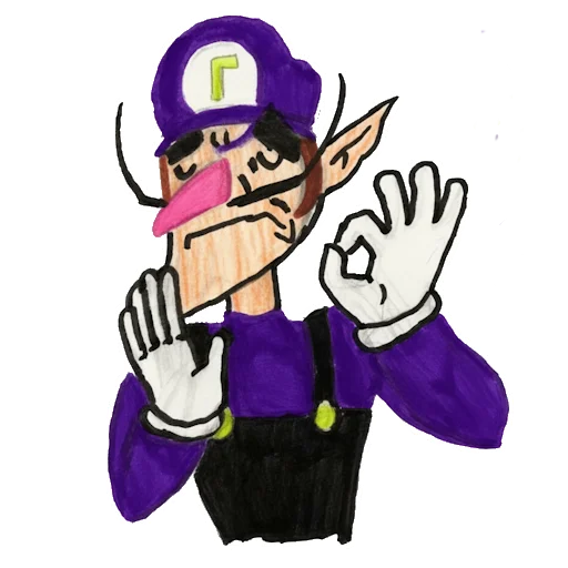 👌 Стикер «Waluigi» для Telegram