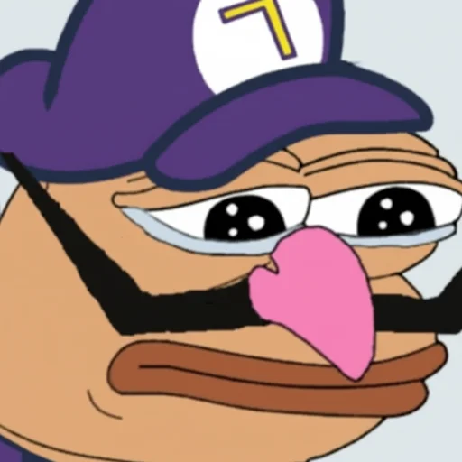 😢 Стикер «Waluigi» для Telegram