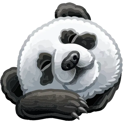 😴 Эмодзи «Всемирный фонд природы WWF» для Telegram