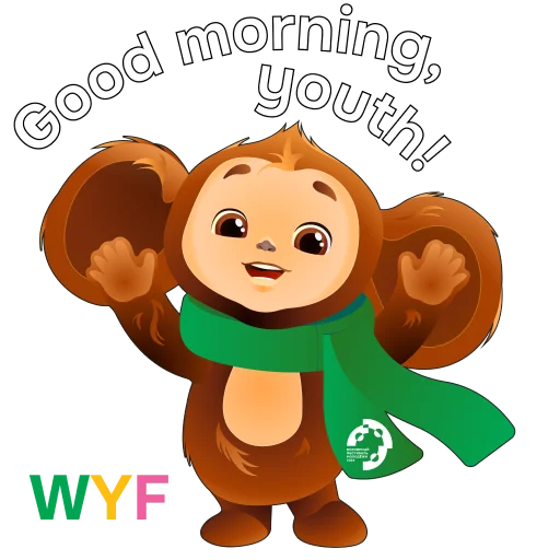 😄 Стикер «WYF2024» для Telegram