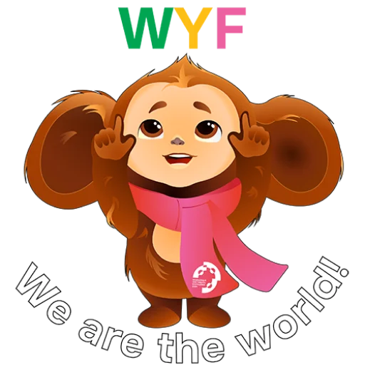 🤓 Стикер «WYF2024» для Telegram