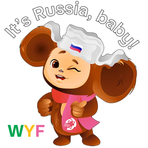 🤩 Стикер «WYF2024» для Telegram